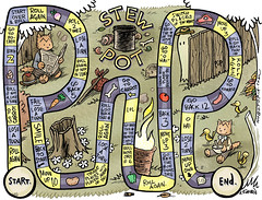 Stew Pot: The Laugh-Out-Loud Cats board game you can print and play