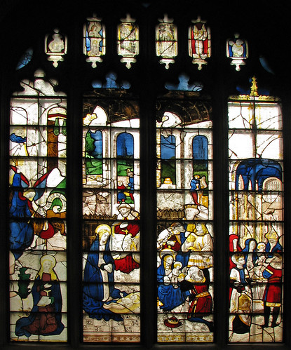 Nativity window at Fairford