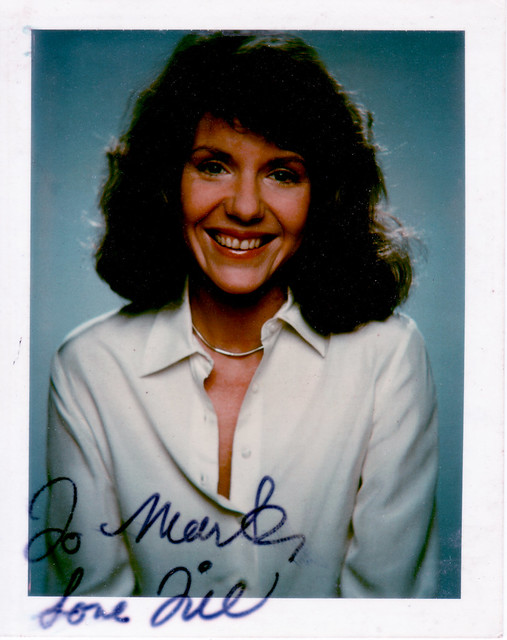 Autographed Jill Clayburgh Polaroid