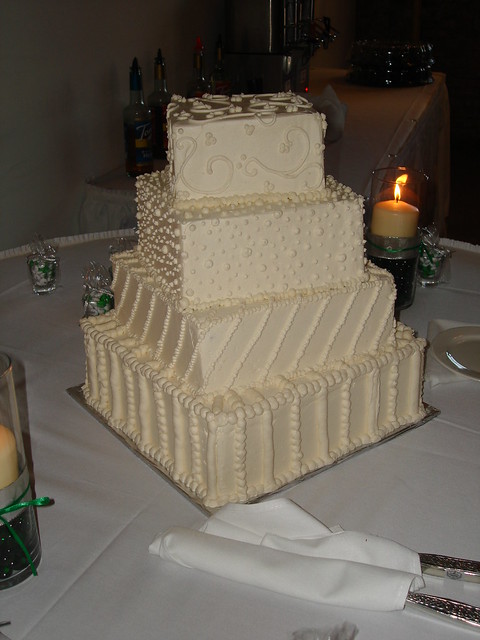 Tom Kassie's Irish Wedding Cake Their wedding was on St Patrick's Day in