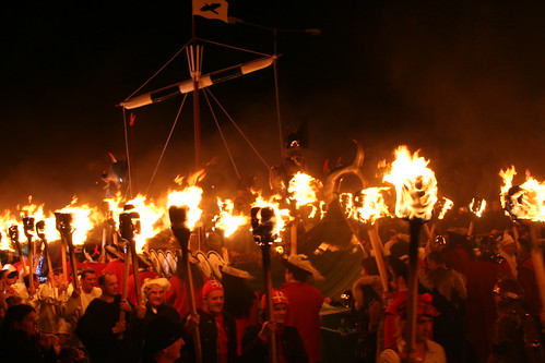 Up Helly Aa: squads and the boat