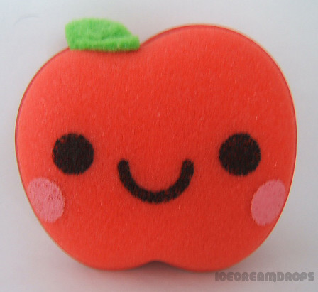 Aplle on Kawaii Apple Smiley Face Kitchen Cleaning Sponge Cute Japanese