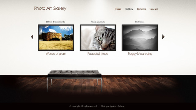 image gallery html. Art Gallery HTML/WP template - Gallery. HTML template created for Theme 
