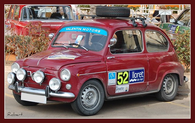 Seat 600 D de 1964 en el V Rallye Catalunya Costa Brava Hist ricos 