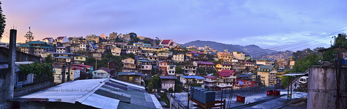 panoramic view at the back of our place. five photos merged by kcshadows