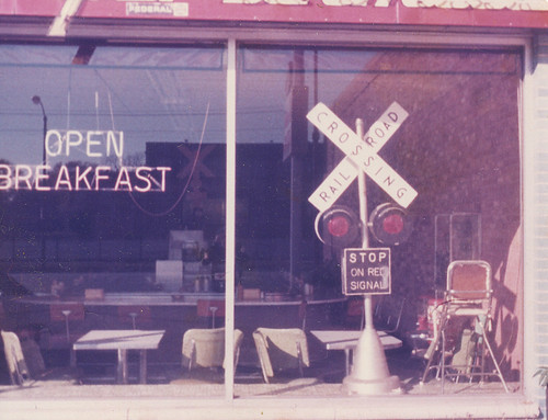 The original Snackville Junction restaurant. Located on South Western Avenue near west 115th street. Chicago Illinois. January 1976. by Eddie from Chicago