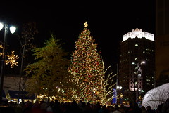 Campus Martius Christmas Tree Lighting