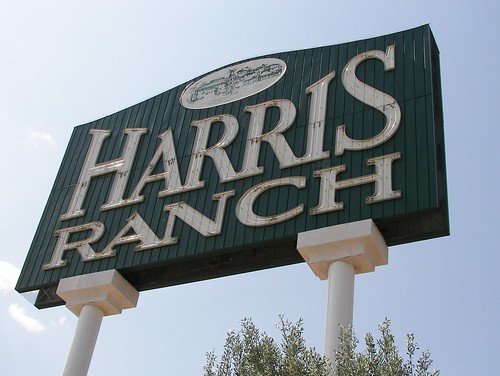 Harris Ranch Sign