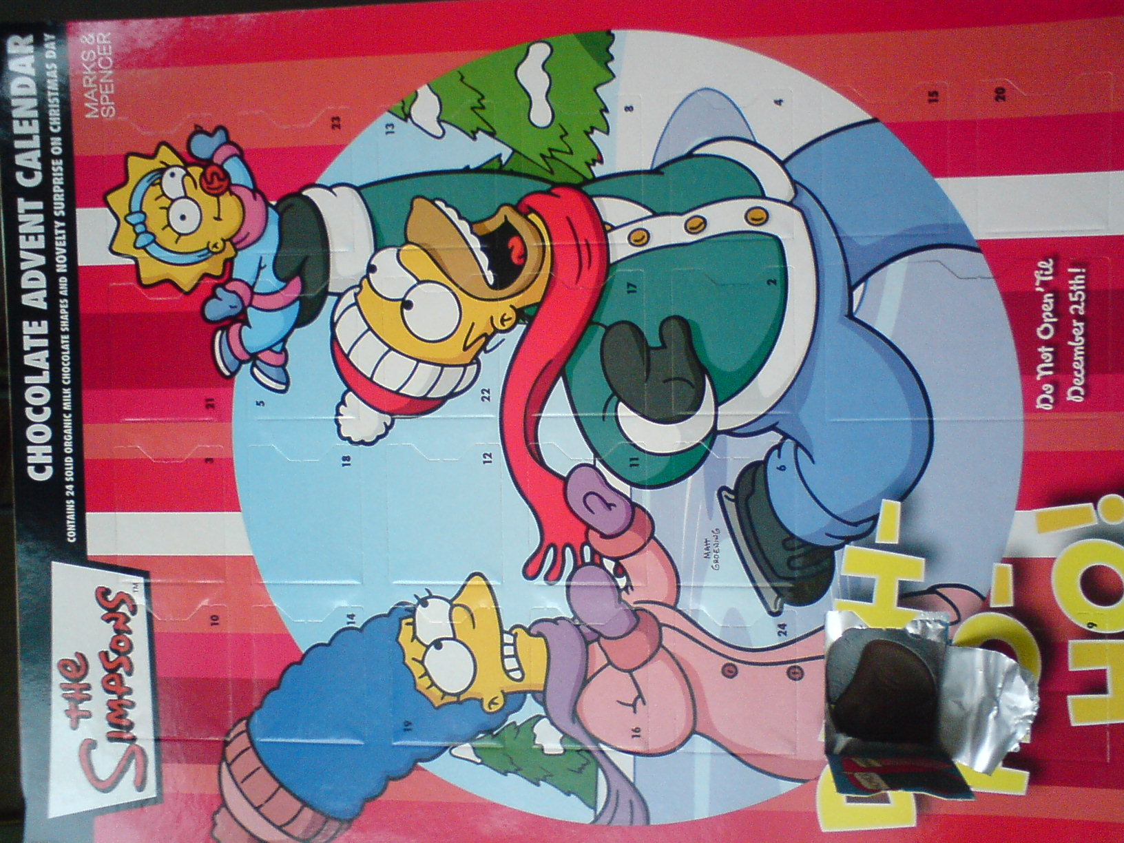 The Simpsons Advent Calendar Wikisimpsons, the Simpsons Wiki