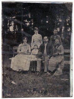 Tintype - Family Group