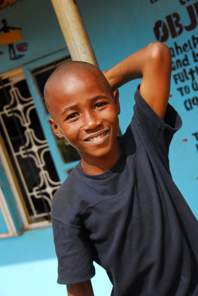 Ugandan Boy At Compassion Project