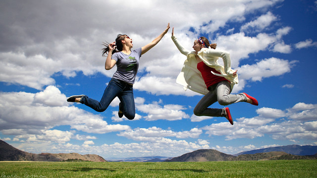 JUMP high five! (almost)