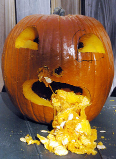 Puking Pumpkin - Halloween 2007