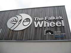 the falkirk wheel  scotland