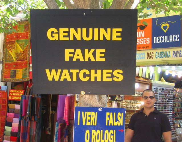 genuine fake watches in America