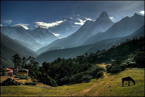 Tengboche, Himalayas by mselam