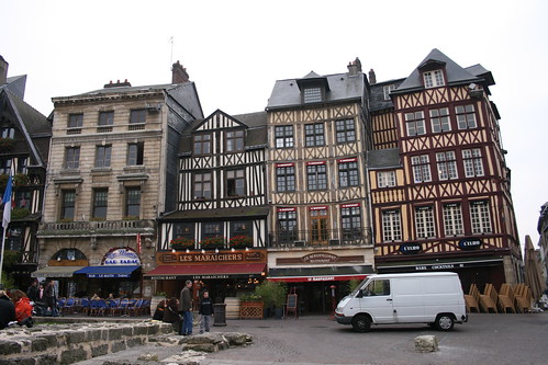 Typical building in Rouen