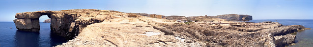 Panorama of Dwejra Bay