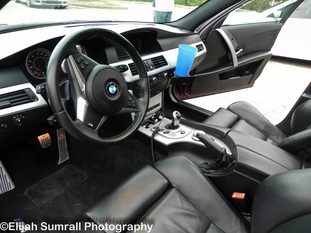 BMW E60 M5 Interior Indy Red