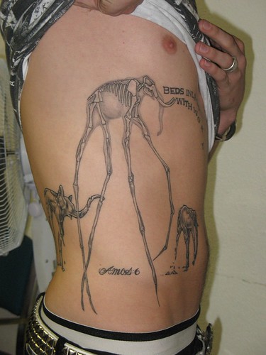 Skeleton tattoos Image by Mez Love