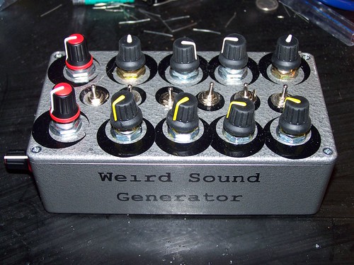 Weird sound generator by Rusty Sheriff