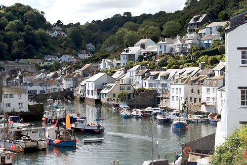 The Harbour at Polperro, Cornwall