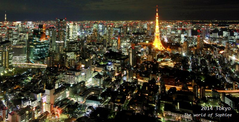 ［2014日本］傳說中的絕佳夜景觀覽。六本木之丘「森大樓」