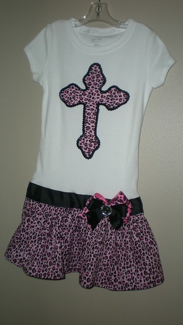 Cheetah Cross TShirt Dress