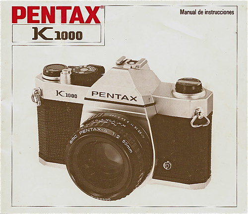 Manual de mi primera cámara reflex (Pentax K1000)