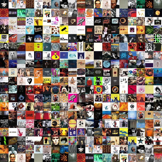 All Together Now, Music album cover collage