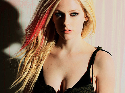 Treatment: Avril Lavigne  Maxim Photoshoot