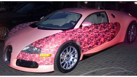 Bugatti on Pink Veyron Bugatti Bathing Ape Camo Print   Flickr   Photo Sharing