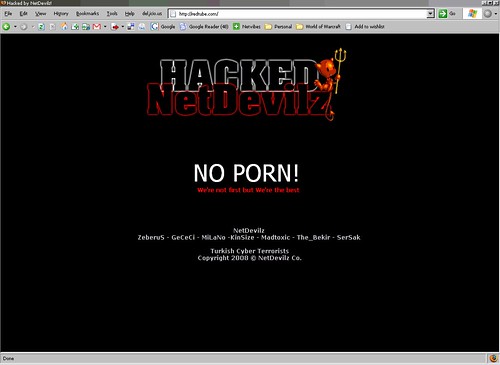 RedTube Hacked by Ching