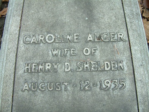 Caroline Alger. Wife of Henry D Shelden. by Sunshine Gorilla