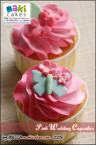 Pink Wedding Cupcakes 2