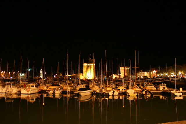 Night view of the Port