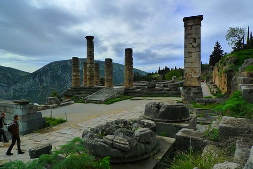 Temple of Apollo - Ancient Delphi, Greece