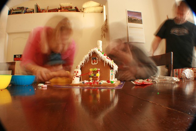 Ginger Bread House In Motion