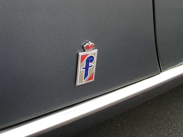 1980 Fiat Spider 2000 FI Ardesia Metallic Pininfarina Logo