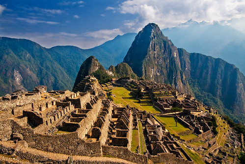 無料写真素材|建築物・町並み|遺跡|マチュ・ピチュ|世界遺産|風景ペルー