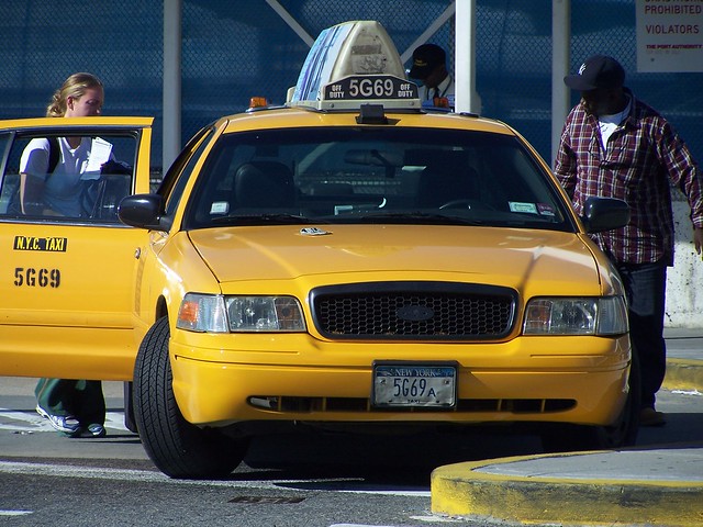Yellow Cab at New York JFK