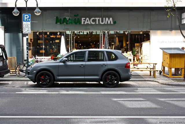 Porsche Cayenne Matte Grey