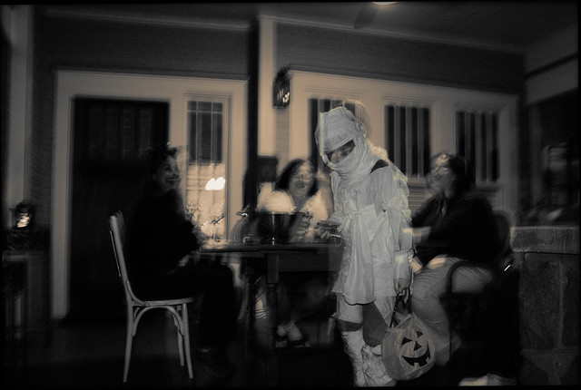 Halloween 2007, H.o.p. as mummy