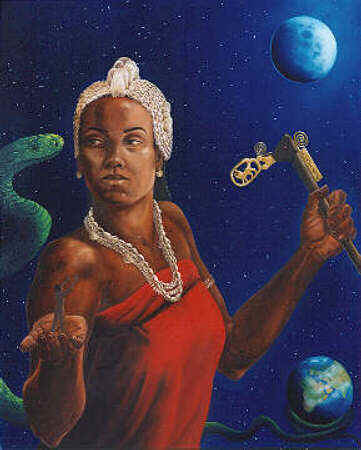 Mawu, African Goddess Of The Moon | And here she is, the ...