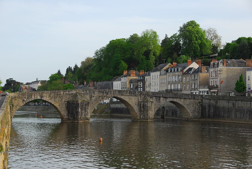 The ancient town of Laval in the Mayenne department of Pays-de-la-Loire is the starting point for Mark's ride. Photo: njtrout_2000  