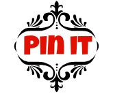 Pin it button red