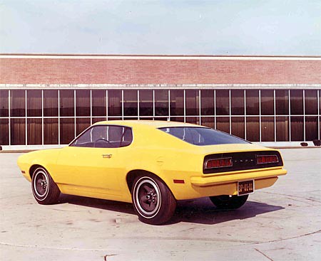 Ford Pinto at Studio 1970 These photos from 1970 are likely ideas for a 