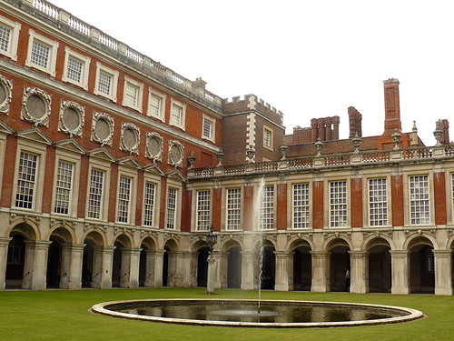 Hampton Court palace and gardens