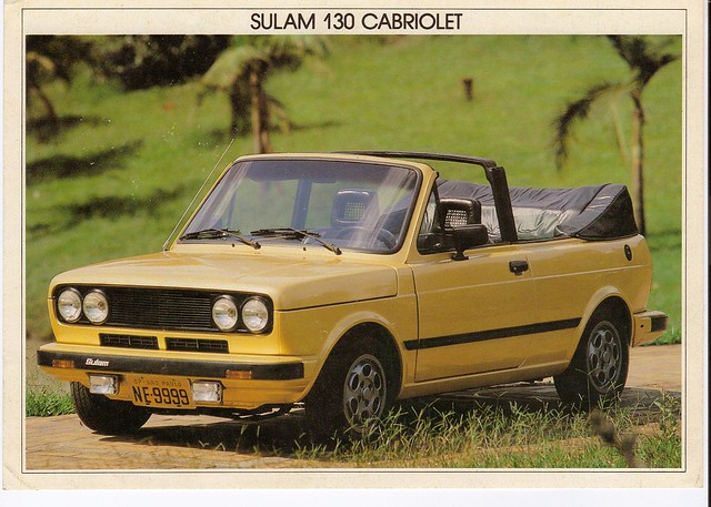 Fiat 147 Cabriolet Made in Brazil by Sulam not from a sedan 