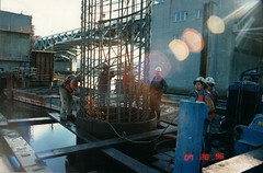 Construction of First Ave Bridge 1995